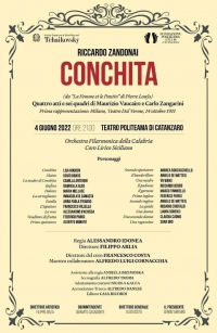 Maestro collaboratore - "Conchita" di R. Zandonai - Teatro Politeama, Catanzaro